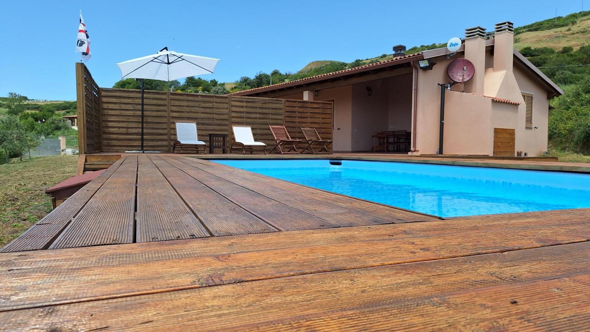 Villa Marci Con Piscina Privata A Nulvi Værelse billede