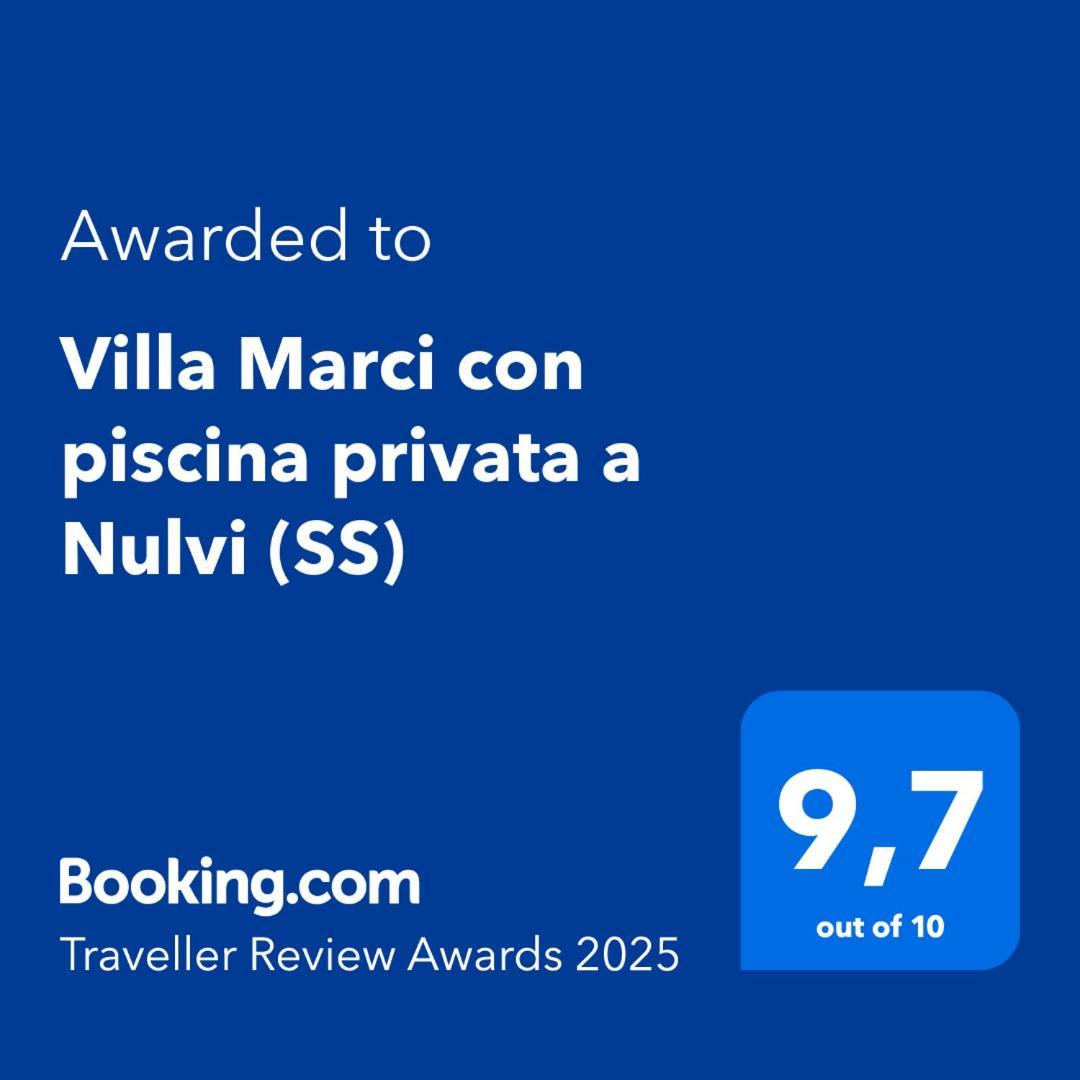 Villa Marci Con Piscina Privata A Nulvi Eksteriør billede
